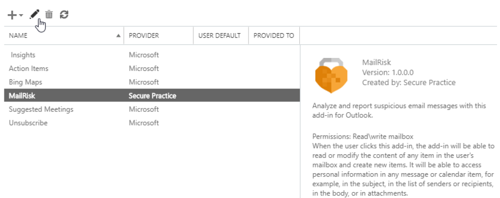 Select manifest file.