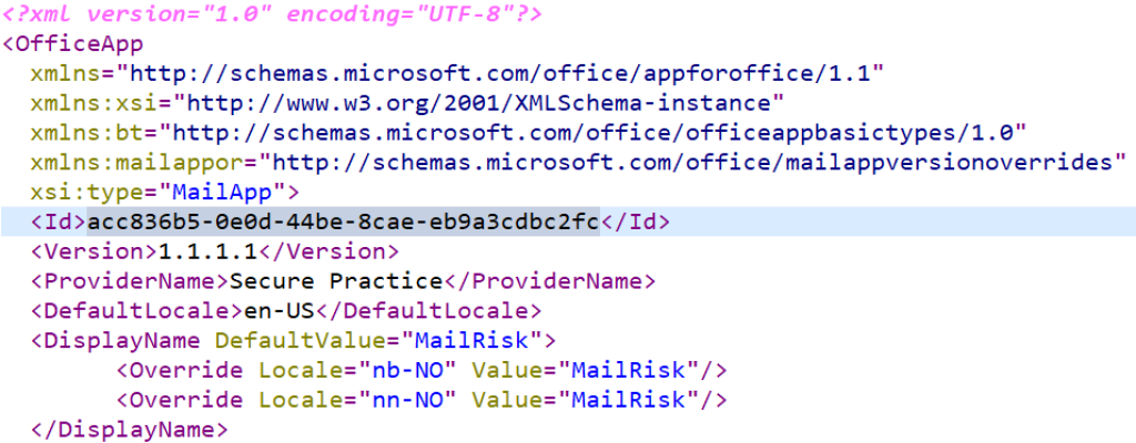 Finish off by informing your users.